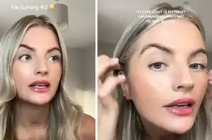 Woman, almost 40, looks years younger—then reveals her skin care rules