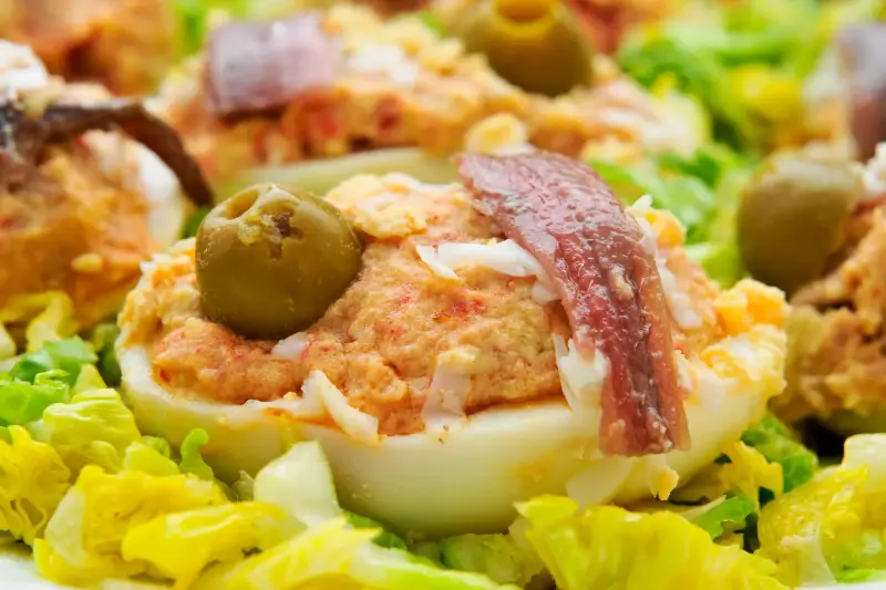 Huevos rellenos con mejillones: el truco para que queden irresistibles