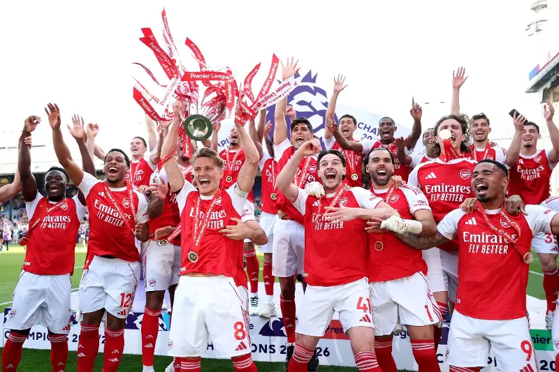 Arsenal Ends Dream Season In Style As Arteta Leads Gunners To Final Day Victory