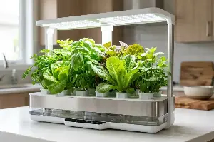 Urban Green Revolution: Mini Hydroponic Systems Make Self-Grown Veggies Easy For Small Homes