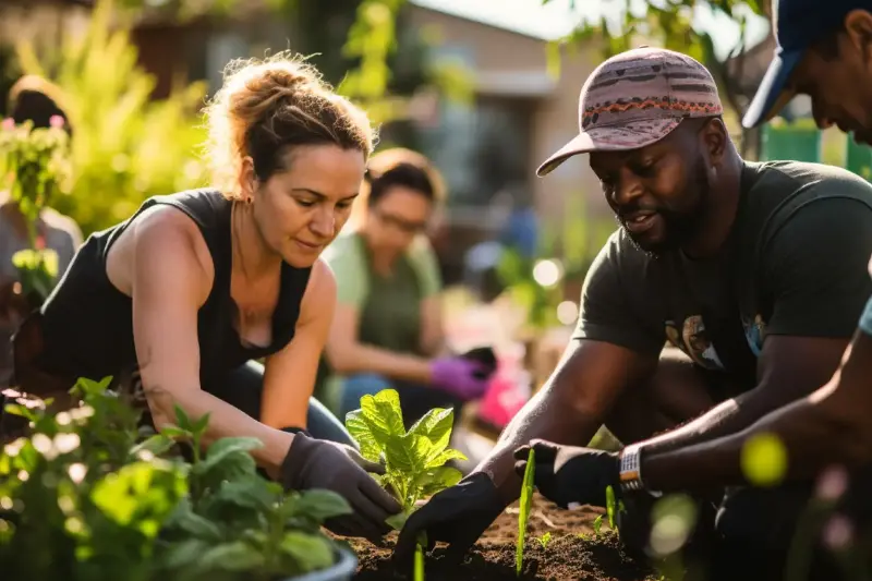 why community gardens are reviving urban social connection