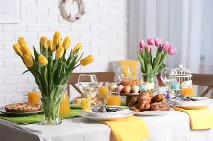 Bring Nature Inside This Easter: Gorgeous Flower Arranging Ideas For A Fresh Spring Table