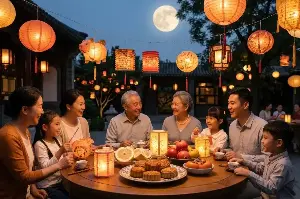 Afternoon Tea And Moonlit Memories: Cherishing Family Stories Under The Full Moon