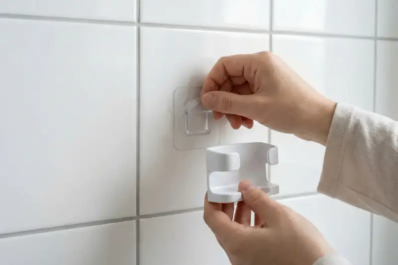 Despídete de los agujeros: cuelga accesorios sin taladrar fácilmente