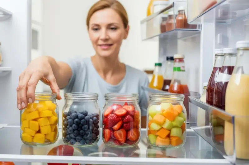 冰箱食物擺放的科學