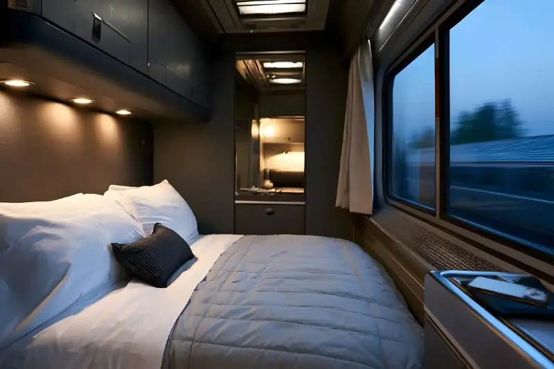 I treni notturni offrono comfort e risparmio