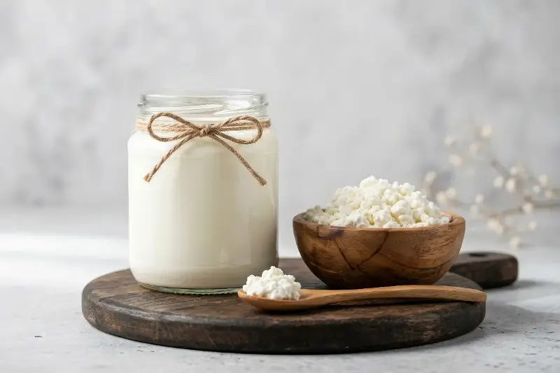 Kéfir: El Lácteo Fermentado de Moda con Beneficios Digestivos Impresionantes