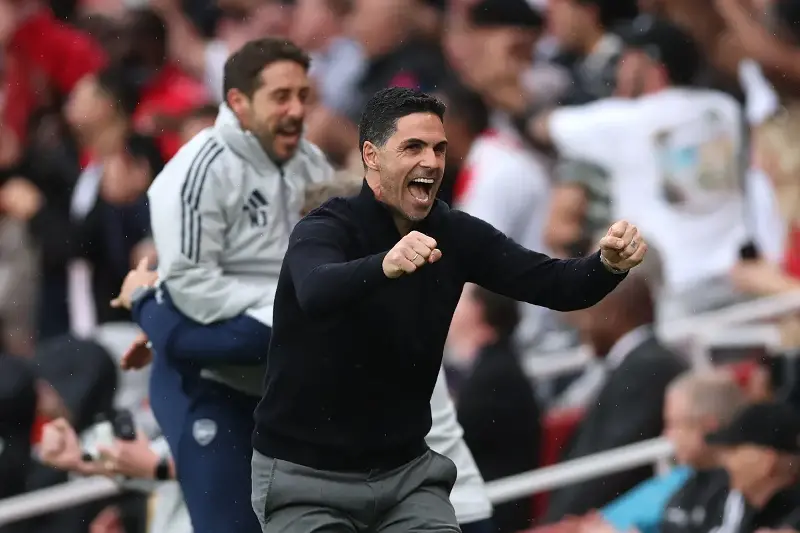 Arsenal Crush Fulham With Dominant Display To Pull Away From Manchester City In Title Race