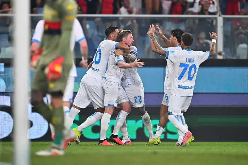 Kevin De Bruyne Shines As Allegri Begins Napoli Reign With Genoa Victory