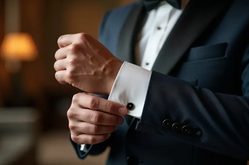 Bouton de manchette: du détail formel à l’accessoire créatif