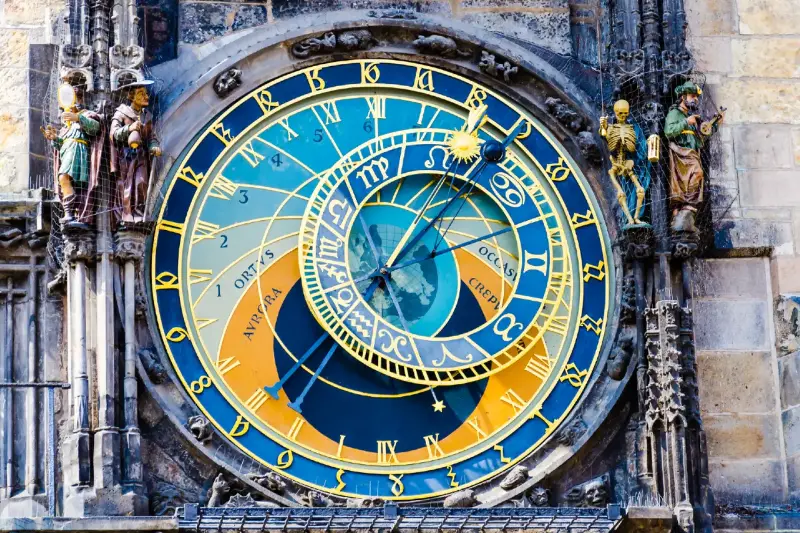 布拉格天文鐘整點攻略