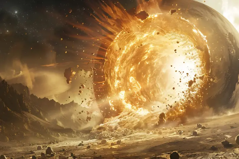 忒伊亞撞擊如何塑地球