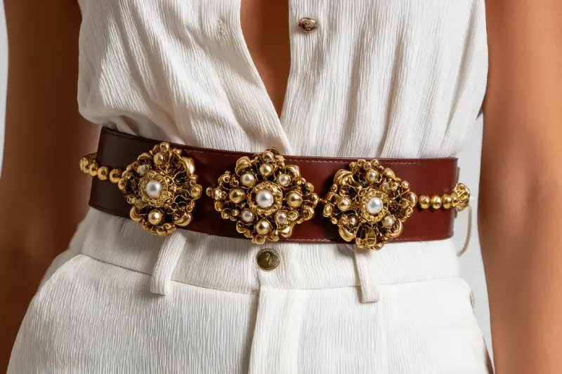 Tendencias en Cinturones para SS27: Piel, Cadenas y el Regreso del Cinturón Ancho