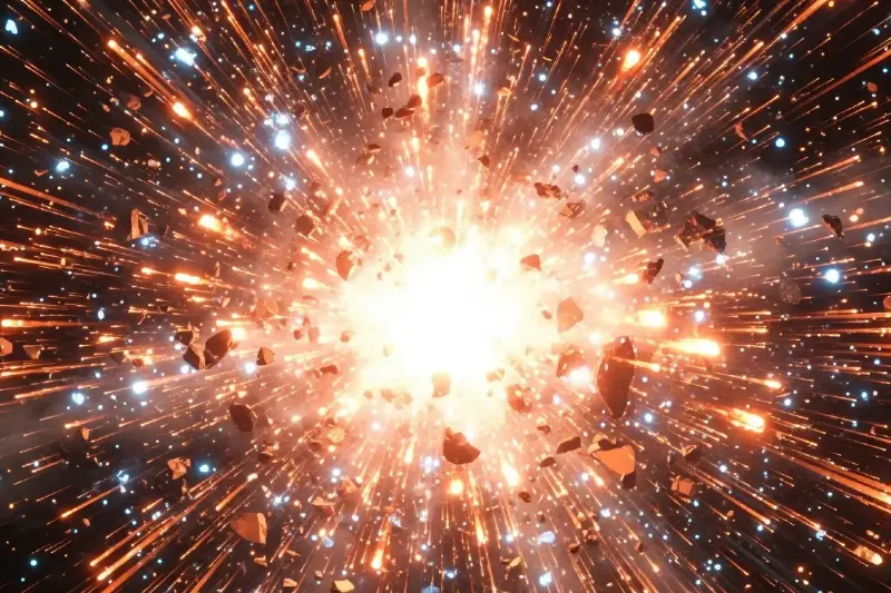 圖解宇宙大爆炸在宇宙中的起源