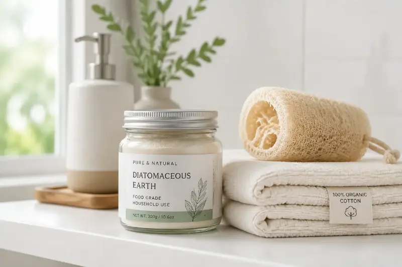 Diatomita: el aliado natural que transforma tu cocina y baño