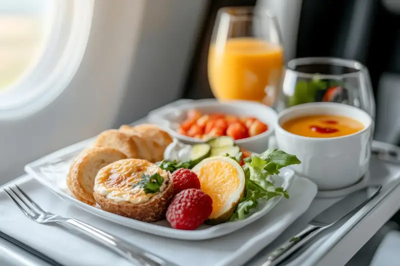Lo que Debes Evitar Comer Durante un Viaje en Avión para tu Bienestar