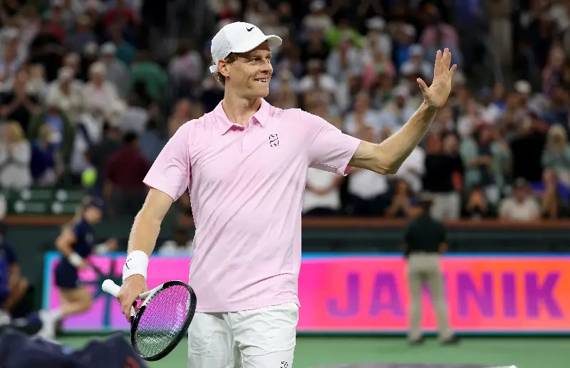 Jannik Sinner Triumphs In Double Tie-Break Thriller To Secure Indian Wells Quarterfinal Spot