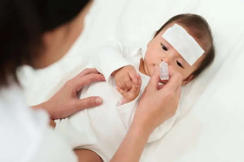 علاج البرد عند الأطفال حديثي الولادة