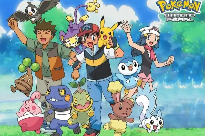 Pokemon Diamante y Perla anime
