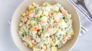 Healthy Potato Salad With Chilled Potatoes Delivers Gut-Friendly Benefits And Lower Fat Content Naturally
