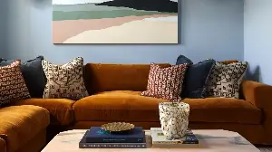 Put This Zesty Color in Your Blue Room, and It'll Change Everything, Says a Color Expert