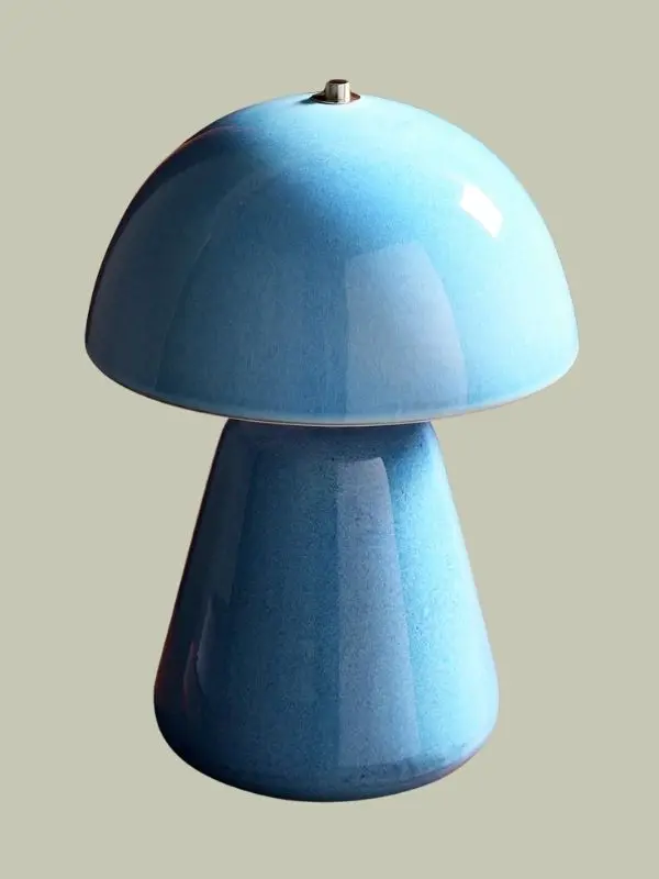 Habitat, Hayden Ceramic Table Lamp in Blue