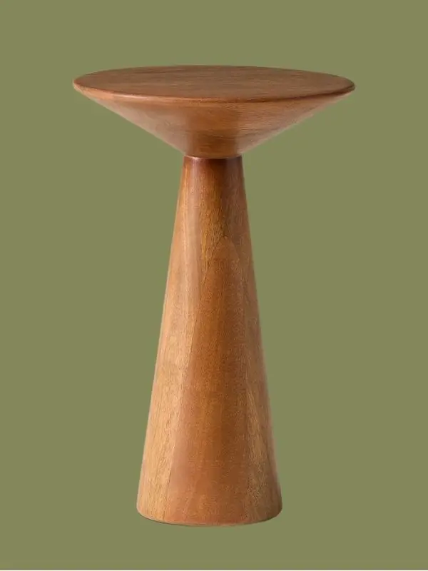West Elm, Meyer Wooden Drink Side Table in Cool Walnut