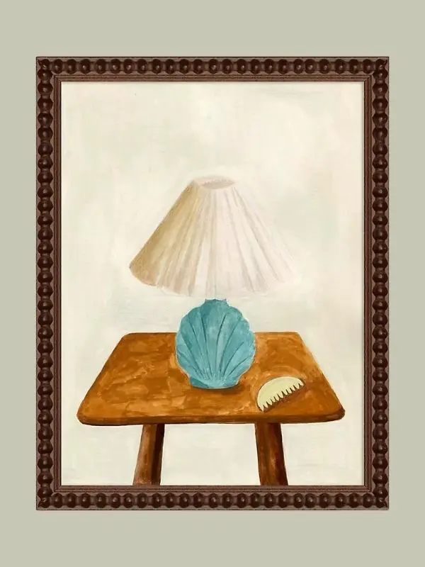 Artfully Walls, Shell Lamp Wall Art