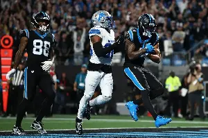 Bryce Young-Tetairoa McMillan connection powers Panthers to win over Lions
