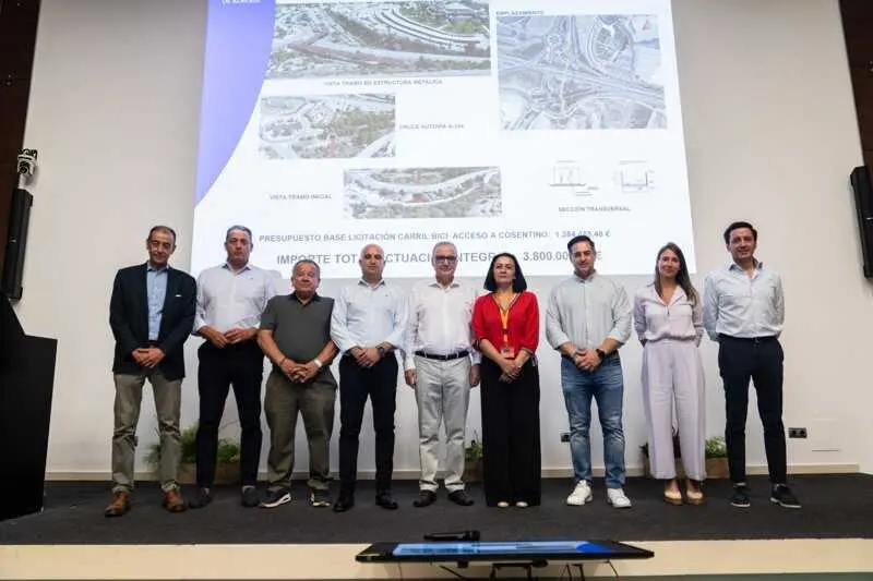 El PAI Almanzora conecta la Vía Verde del Almanzora y el parque industrial de Cosentino