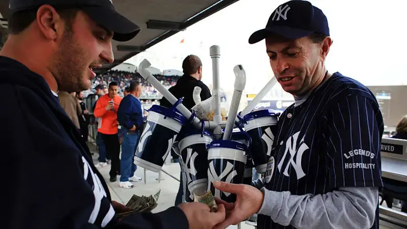 El Yankee Stadium es muy visitado por estrellas de Holliwood