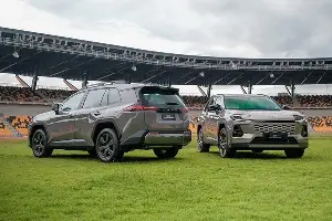 A closer look at the 2026 Toyota RAV4, starting at over 950 million VND, in Southeast Asia.