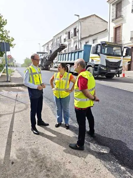 La Junta mejora la travesía de Pozoblanco con una inversión de más de 45.600 euros para reforzar la seguridad