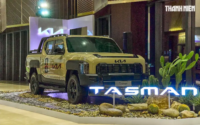 THACO lại 'nhá hàng' xe bán tải KIA Tasman, có phân phối tại Việt Nam? - Ảnh 1.