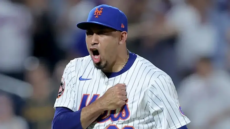New York Mets relief pitcher Edwin Diaz