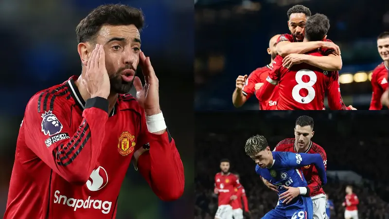 Calificaciones de los jugadores del Manchester United vs. Chelsea: Bruno Fernandes hace magia y se acerca al récord de asistencias de la Premier League, mientras Diogo Dalot neutraliza a Alejandro Garnacho