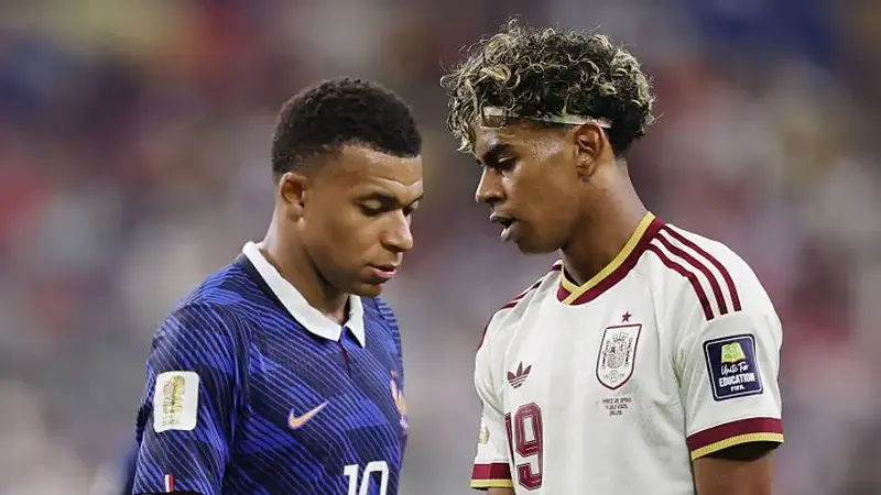 Kylian Mbappe, Lamine Yamal