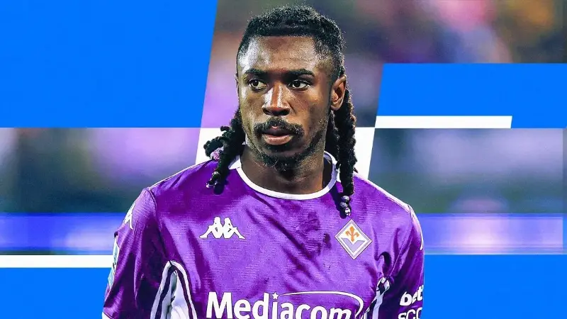 Fiorentina: Fabio Grosso no descarta la marcha de Moise Kean: «Me encantaría que se quedara, pero si surgiera una oportunidad buena para todos, le desearíamos mucha suerte»