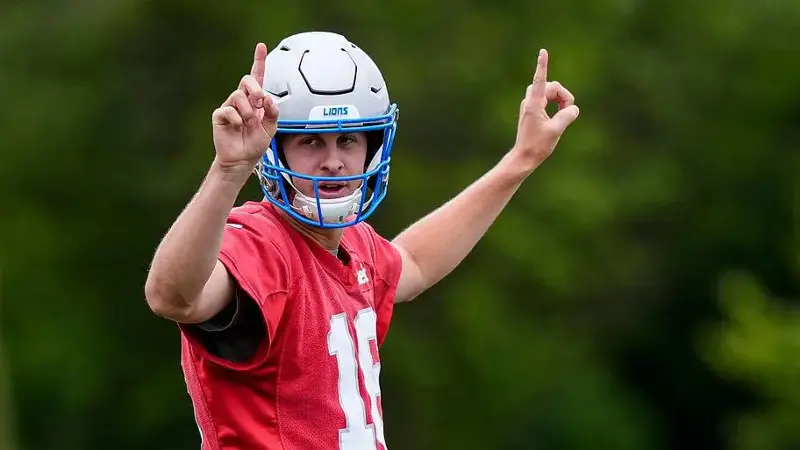 Detroit Lions quarterback Jared Goff