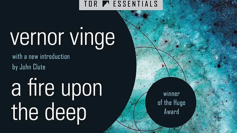 'A Fire Upon the Deep' by Vernor Vinge cover