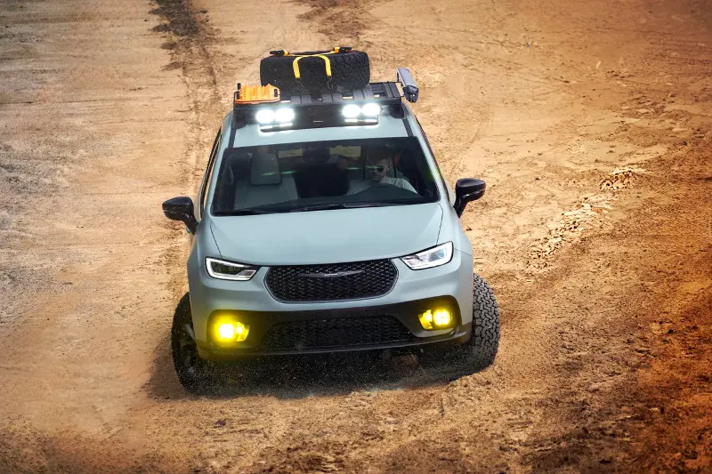 The Chrysler Pacifica Grizzly Peak Concept is your family overlanding vehicle 11 Chrysler Pacifica Grizzly Peak Concept