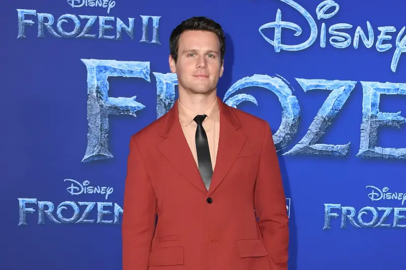 Glee star Jonathan Groff was eventually cast in the role, appearing in the 2013 film, Frozen 2 and the franchise’s short films (AFP/Getty)