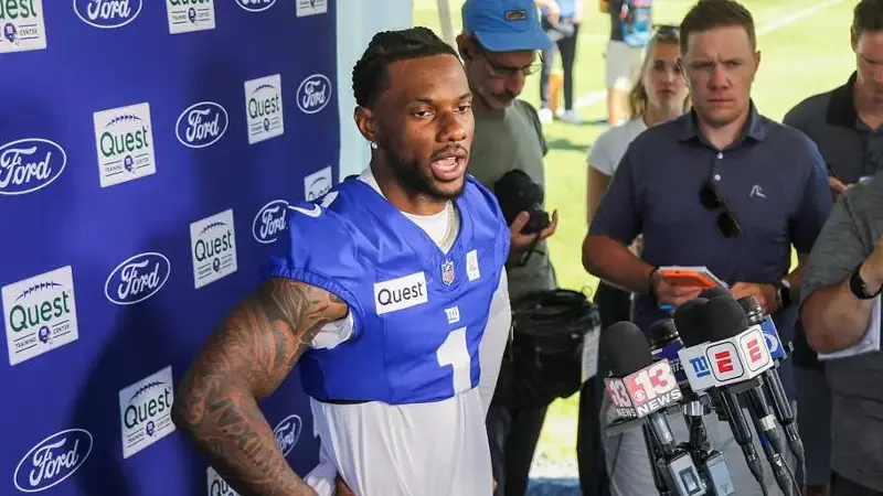 New York Giants wide receiver Malik Nabers