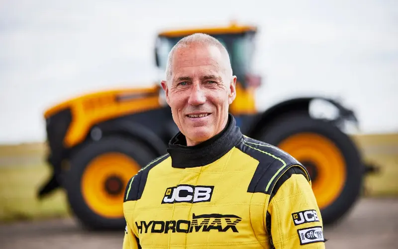 Green wore four times the level of thermal protection worn by an F1 driver to achieve the record - James Arbuckle