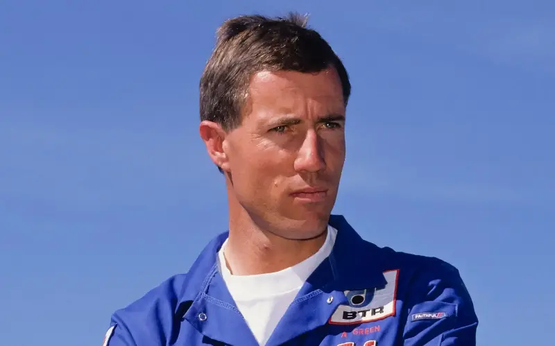 Green pictured in 1997 in the Black Rock Desert in Nevada - David Madison