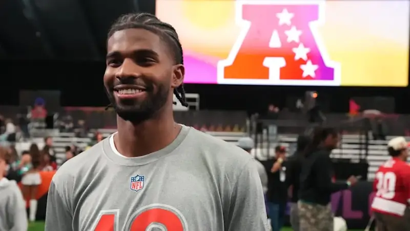 Cleveland Browns quarterback Shadeur Sanders