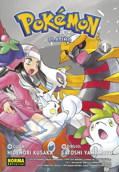 Manga Pokemon Platino