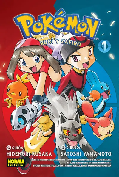Manga Pokemon Rubi y Zafiro