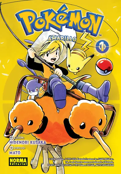 Manga Pokemon Amarillo