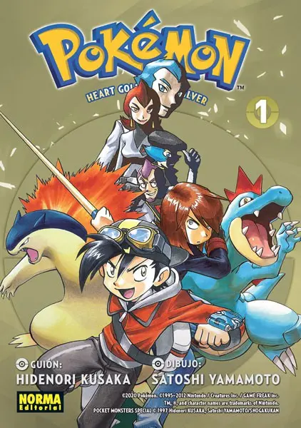 Manga Pokemon Heart Gold y Soul Silver